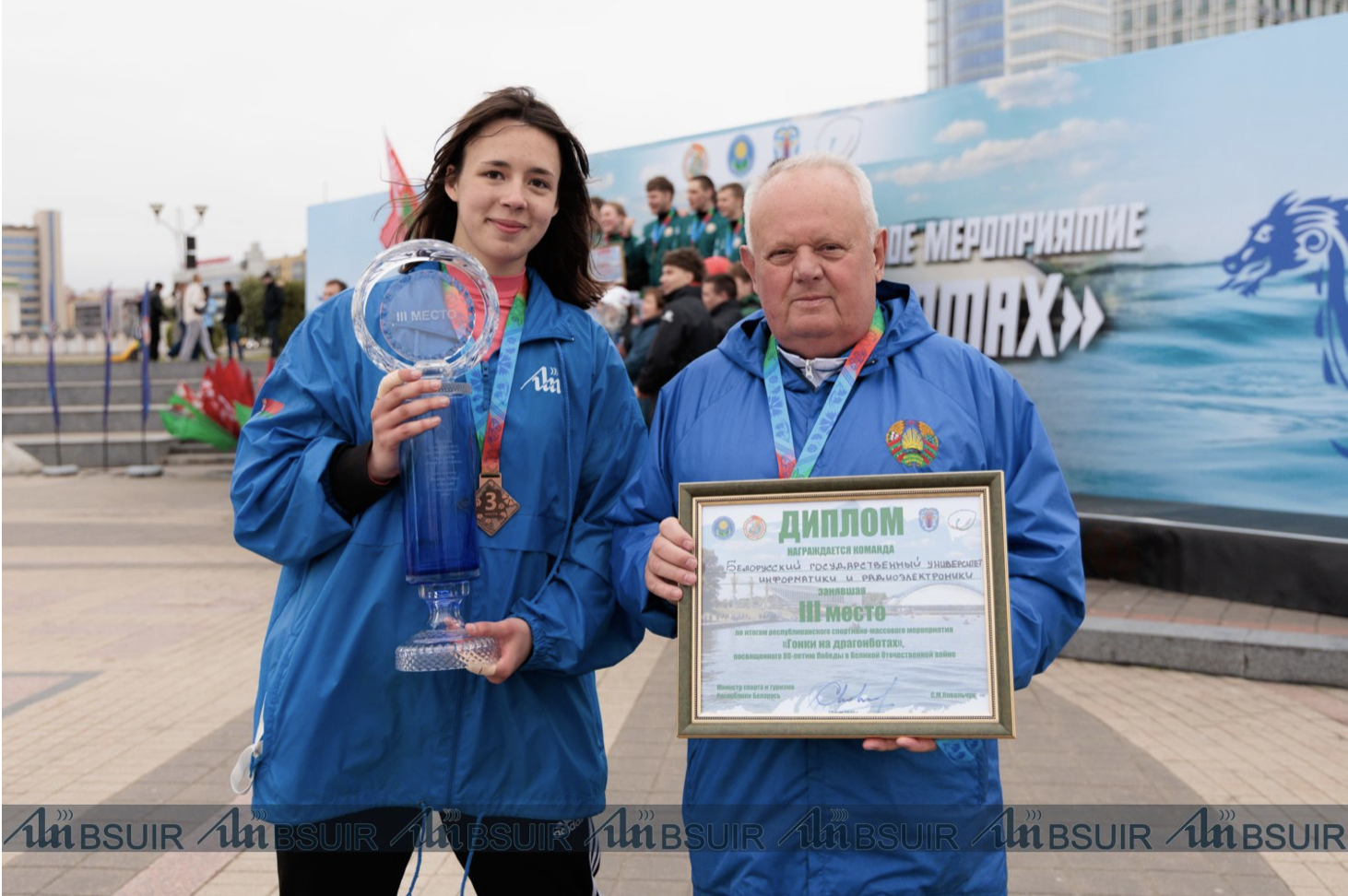 «Вера в себя, командный дух и любовь к спорту могут творить удивительные вещи»: БГУИР принял участие в гонках на драгонботах