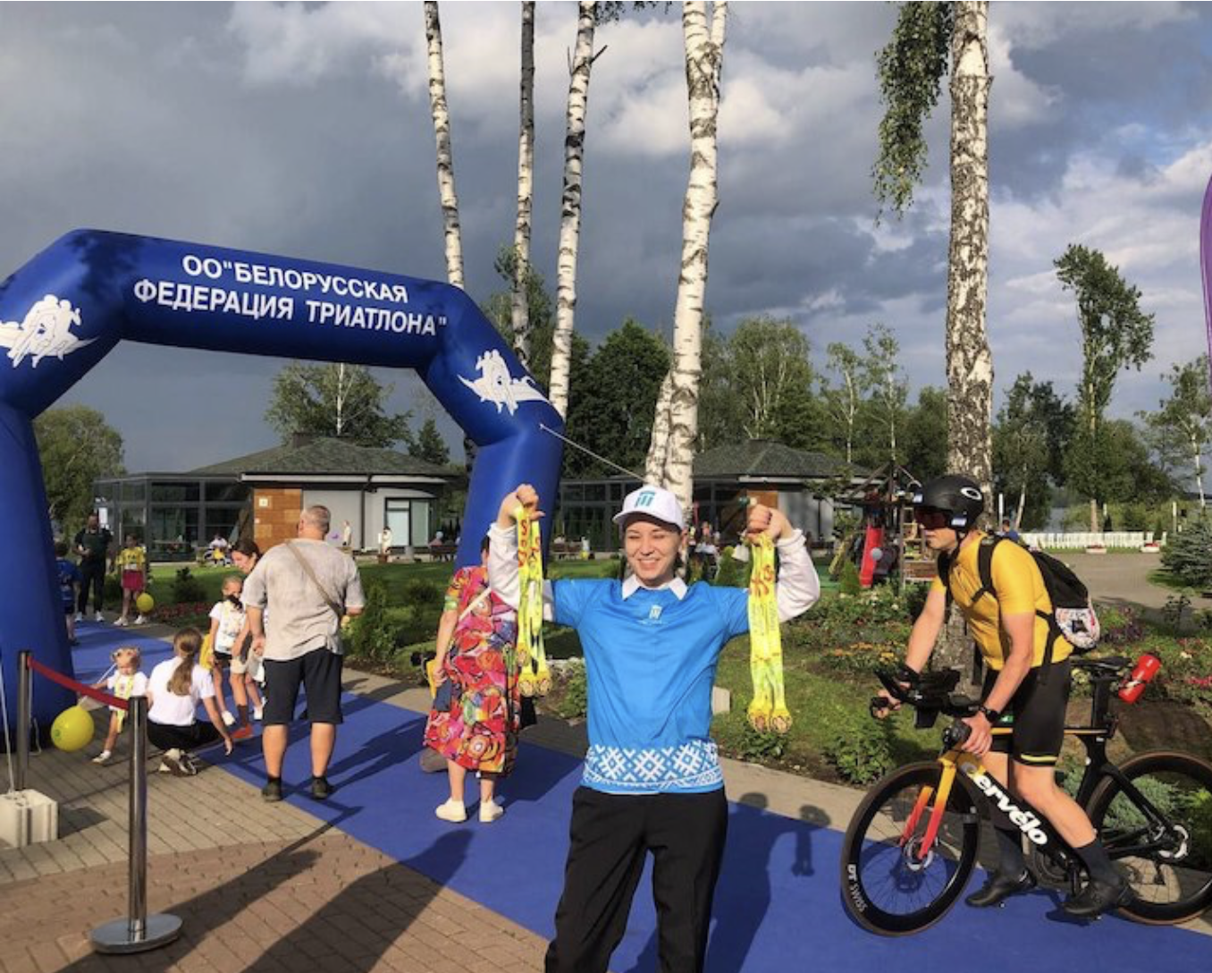 Волонтеры БГУИР на «Минском триатлоне-2025»